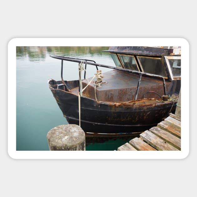 rusty boat Sticker by sma1050